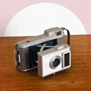 Càmera Polaroid J33, anys...