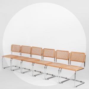 Conjunto de 6 sillas...