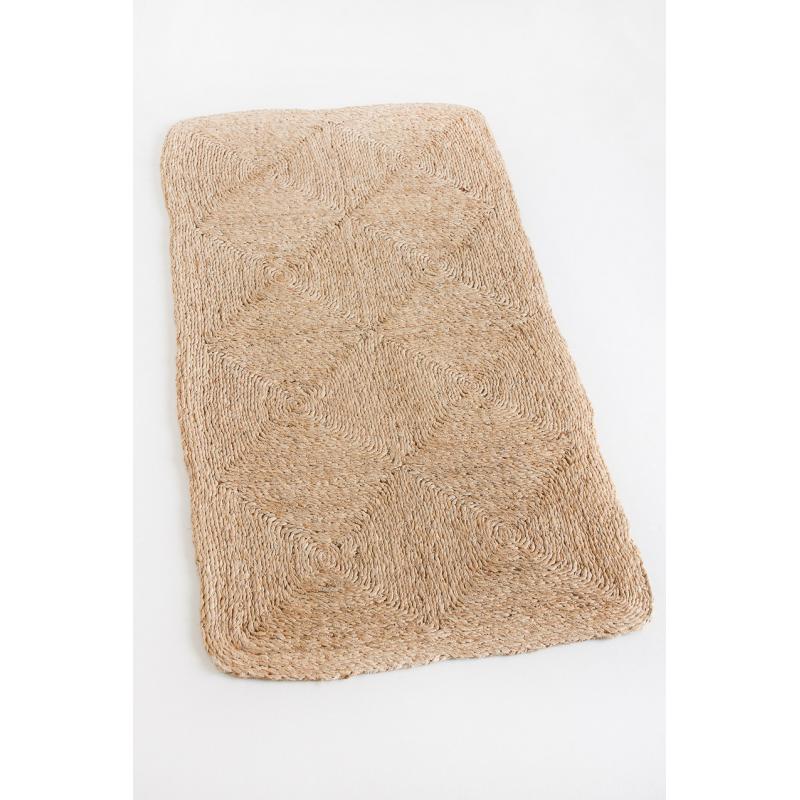 Conjunto de 3 alfombras de fibras artesanales