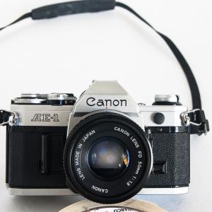 Canon AE-1 + Canon 50mm FD 1.8